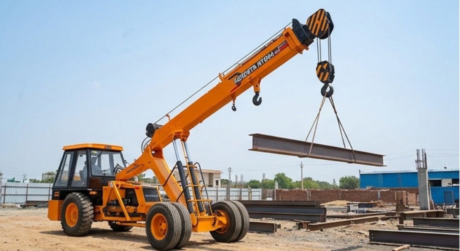 Loading and unloading by crane